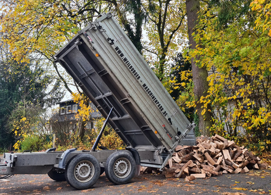 3,5 t Dreiseitenkipper Anhänger mieten - Pongratz 3-SKS 3100/17 T